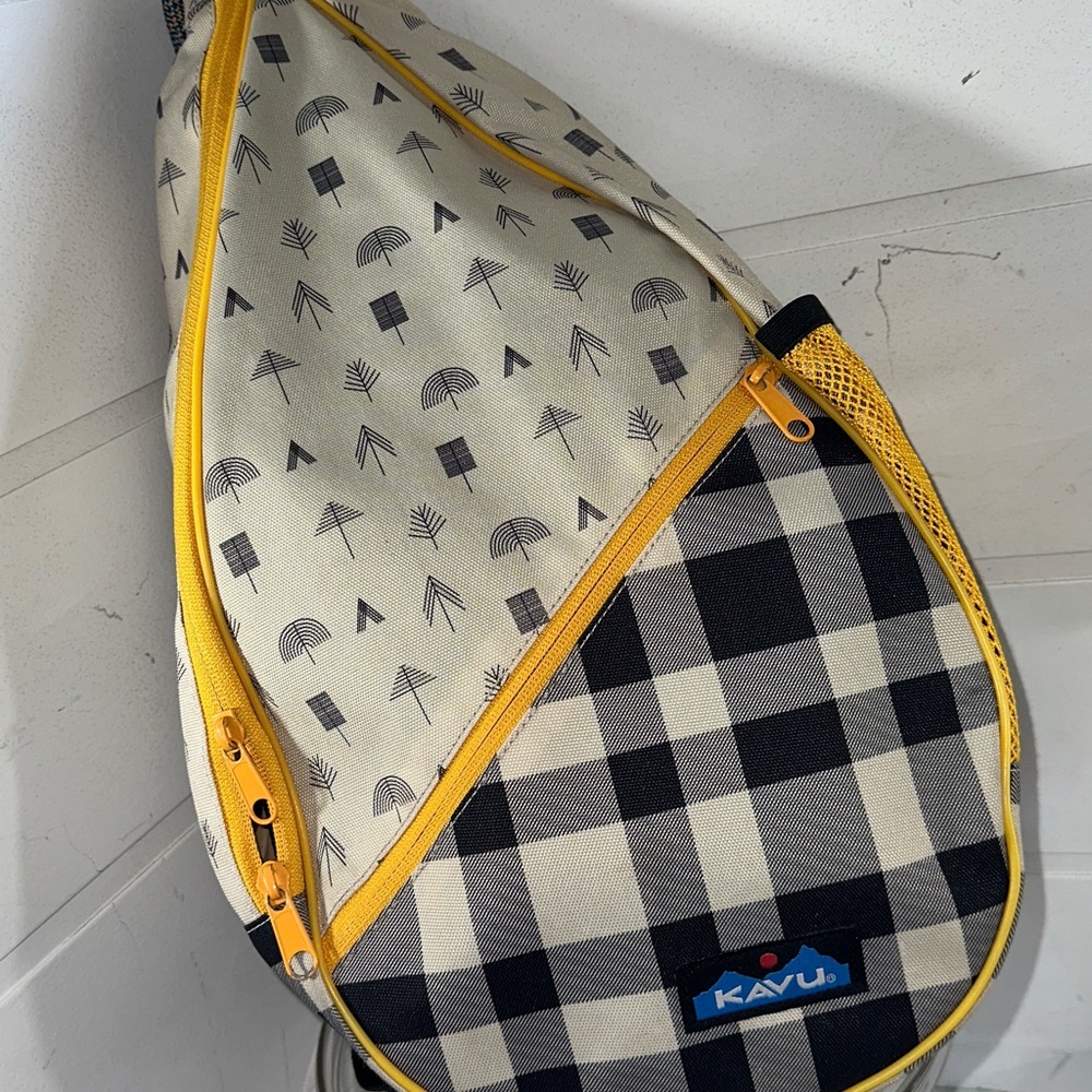 Kavu Paxton sling backpack polyester 4 rope strap